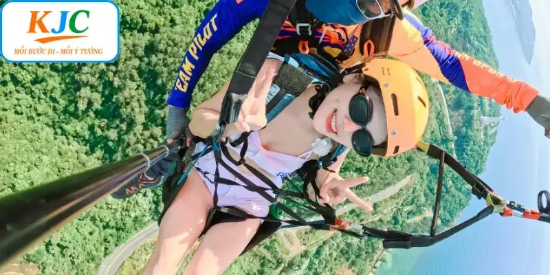 Chi tiết chương trình trải nghiệm du lịch miễ phí trọn gói bay dù lượn